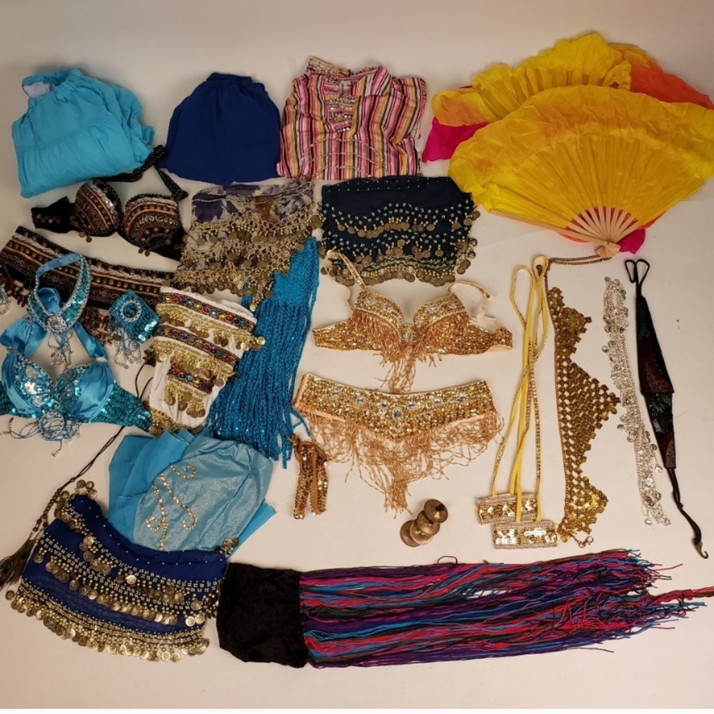Arabesque belly dance costume set